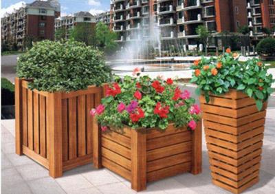 防腐木花箱